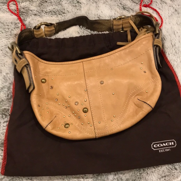 Coach Handbags - Swarovski crystal detail Coach bag